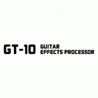 GT-10 Guitar Effects Processor Logo PNG Vector