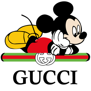Gucci Mickey Mouse Logo Vector