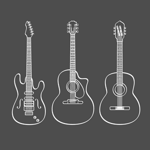 guitar Logo Vector