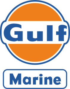 Gulf Marine Logo Vector