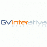 GV Interativa Graph | Web Logo Vector