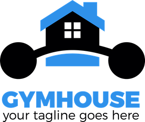 GYM House Logo PNG Vector