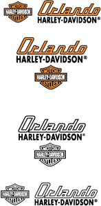 HARLEY -ORLANDO Logo Vector