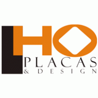 HO Placas & Design Logo Vector