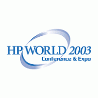 HP World 2003 Logo PNG Vector
