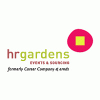 HR Gardens Logo PNG Vector