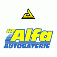 HT Alfa Autobaterie Logo PNG Vector