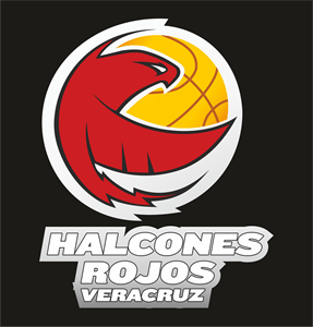 Halcones Rojos de Veracruz Logo Vector
