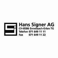 Hans Singer Logo Vector