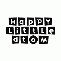 Happy Little Atom Logo PNG Vector