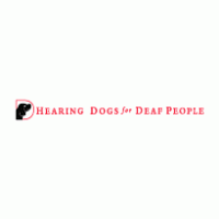 Hearing Dogs for Deaf People Logo Vector