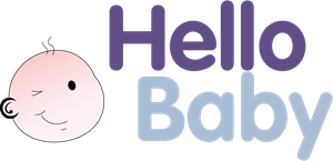 Hello Baby Logo Vector