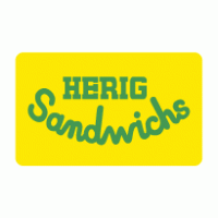 Herig Sandwichs Logo Vector