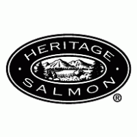 Heritage Salmon Logo PNG Vector