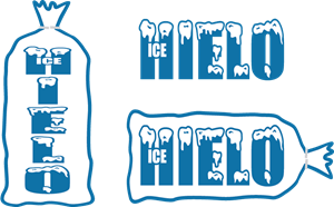 Hielo-Ice Logo Vector