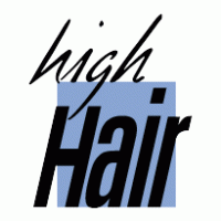 High Hair Logo PNG Vector