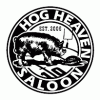 Hog Heaven Saloon Logo Vector