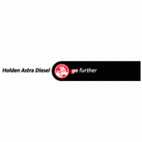 Holden Astra Diesel Go further Logo Vector