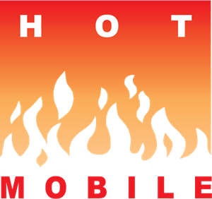 Hot Mobile Logo PNG Vector