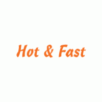 Hot & Fast Logo Vector