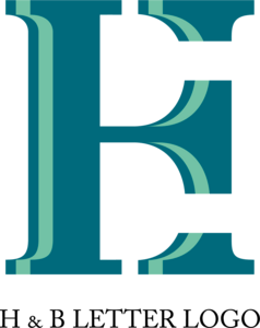 H B Letter Logo PNG Vector