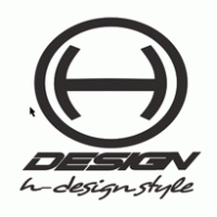 H-design Logo Vector