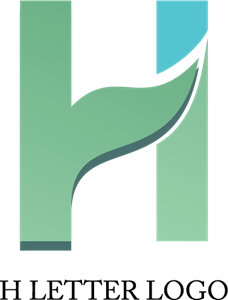 H I Letter Logo PNG Vector
