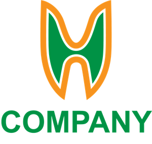 H Letter Company Logo Vector