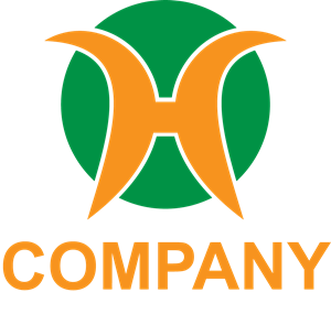 H Letter Company Logo Vector