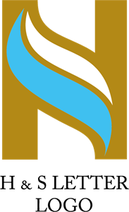 H S Letter Logo PNG Vector