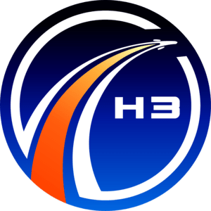 H3 (rocket) Logo PNG Vector