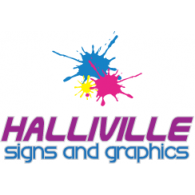 Halliville Signs Logo PNG Vector