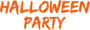 Halloween Party Logo Vector