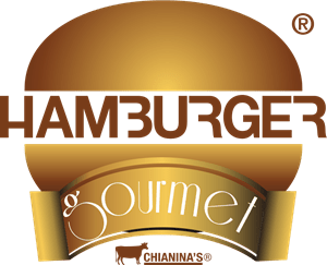 Hamburger Gourmet Logo PNG Vector