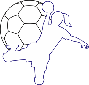 handball Chihuahua Logo PNG Vector
