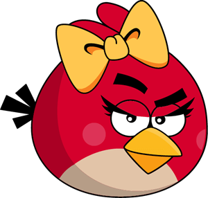 Happy Angry Bird Logo PNG Vector