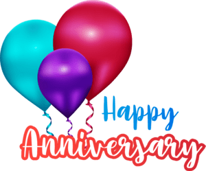 Happy anniversary Logo PNG Vector