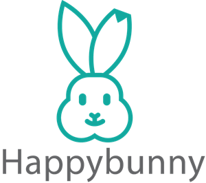 Happy Bunny Logo PNG Vector