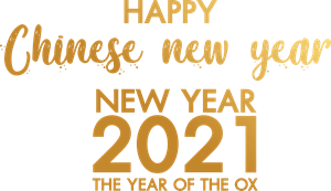 Happy Chinese New Year 2021 Logo Vector