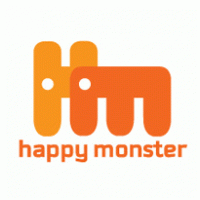 Happy Monster Logo PNG Vector