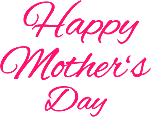 Happy Mother's Day Logo Vector