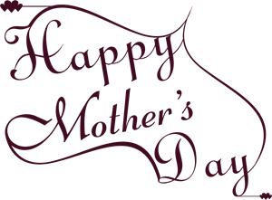 Happy Mother's Day Logo PNG Vector