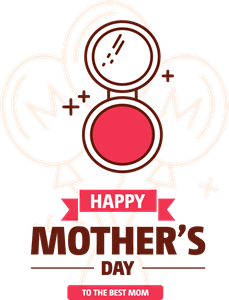 Happy Mothers's Day Sale Logo PNG Vector