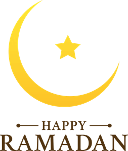 Happy Ramadan Logo PNG Vector