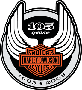 Harley 105 Logo PNG Vector