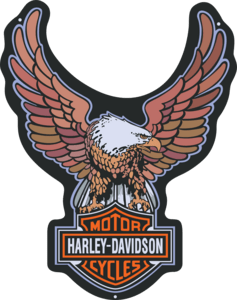 HARLEY DAVIDSON EAGLE Logo PNG Vector