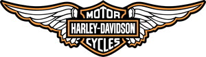 Harley Davidson wings Logo PNG Vector