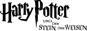 Harry Potter und der Stein der Weisen Logo PNG Vector