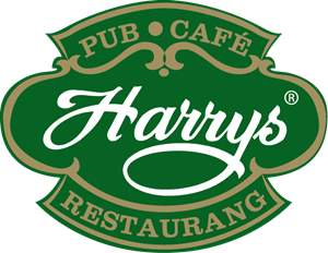 Harrys Pub Cafe Restaurang Logo PNG Vector