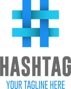 Hashtag Logo PNG Vector
